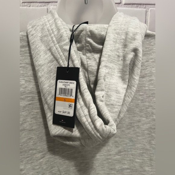 TOMMY HILFIGHER sweatshirt grey dress/size S - Picture 7 of 13